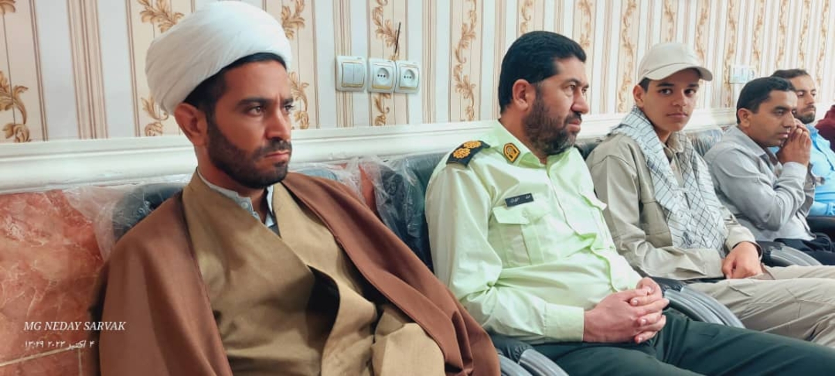 فرمانده نیروی انتظامی شهرستان بهمئی (جمشیدی)هفته فراجاروتبریک گفتن
