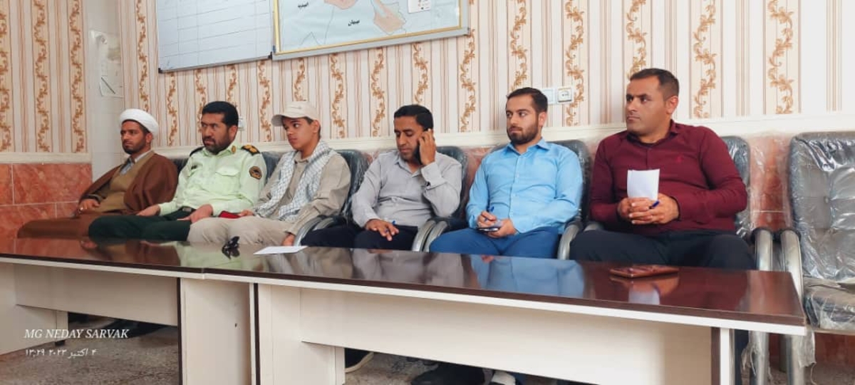 فرمانده نیروی انتظامی شهرستان بهمئی (جمشیدی)هفته فراجاروتبریک گفتن