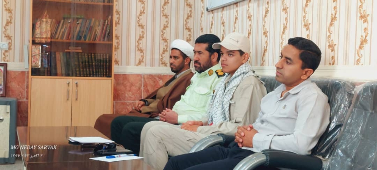 فرمانده نیروی انتظامی شهرستان بهمئی (جمشیدی)هفته فراجاروتبریک گفتن