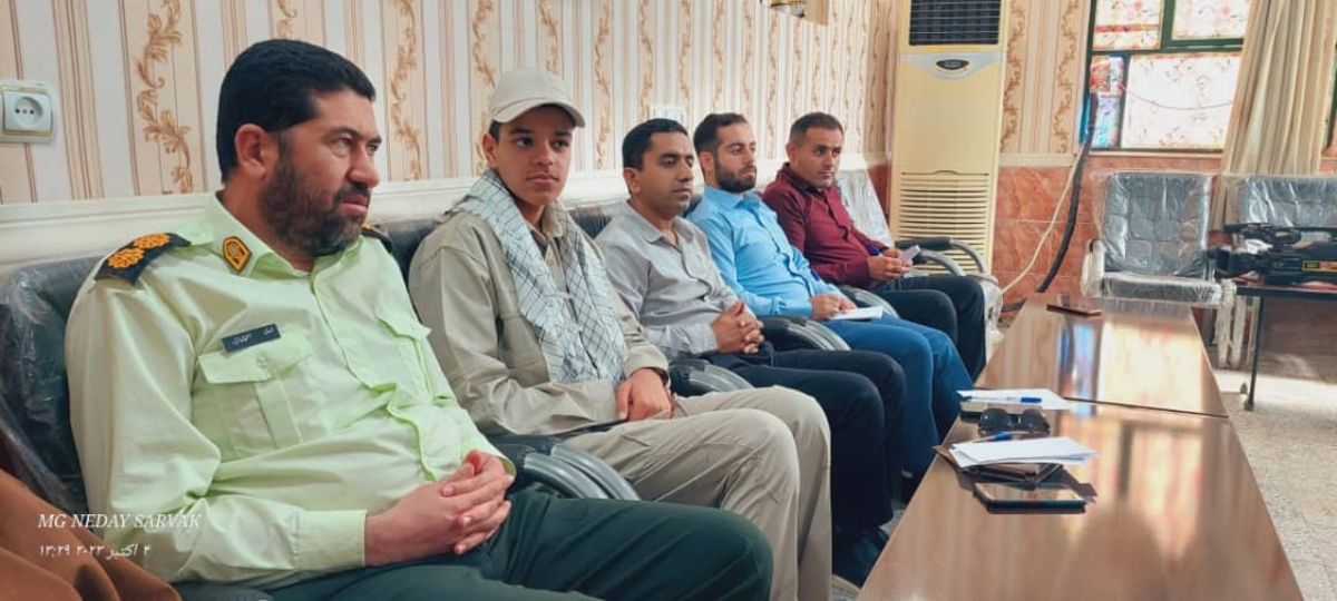 فرمانده نیروی انتظامی شهرستان بهمئی (جمشیدی)هفته فراجاروتبریک گفتن