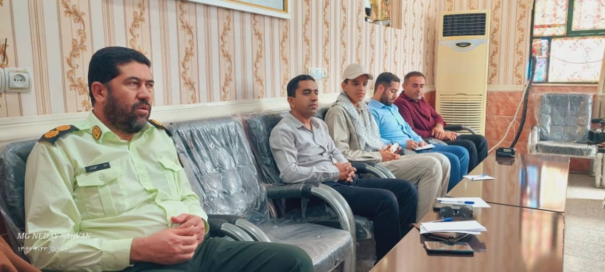 فرمانده نیروی انتظامی شهرستان بهمئی (جمشیدی)هفته فراجاروتبریک گفتن