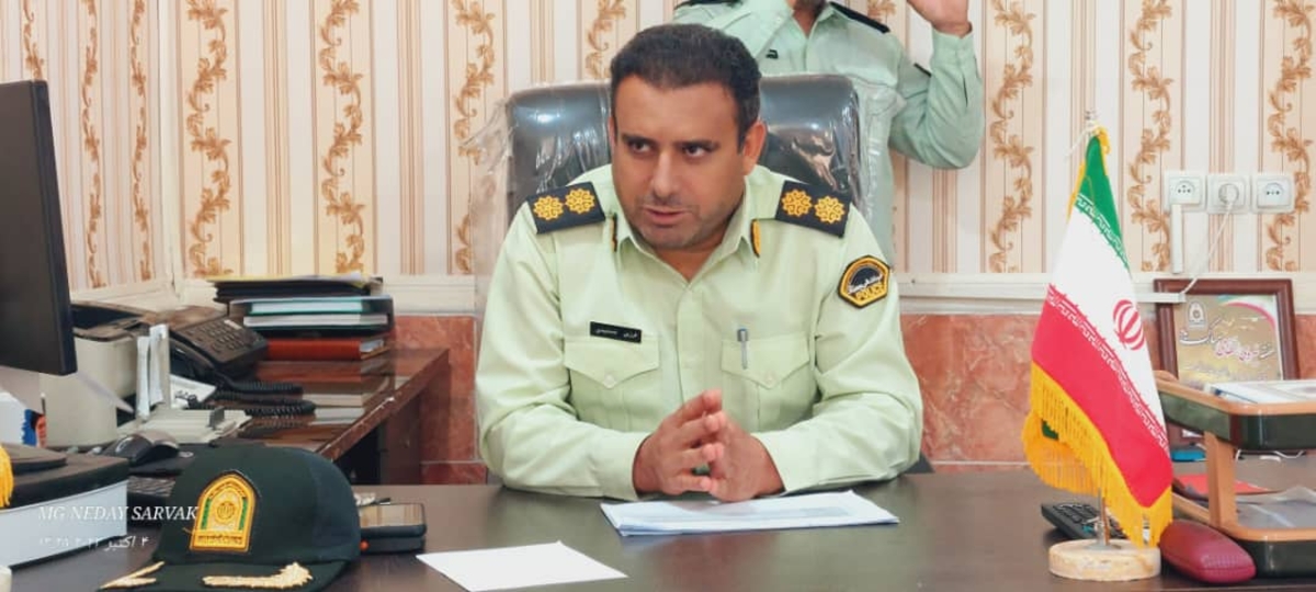 فرمانده نیروی انتظامی شهرستان بهمئی (جمشیدی)هفته فراجاروتبریک گفتن
