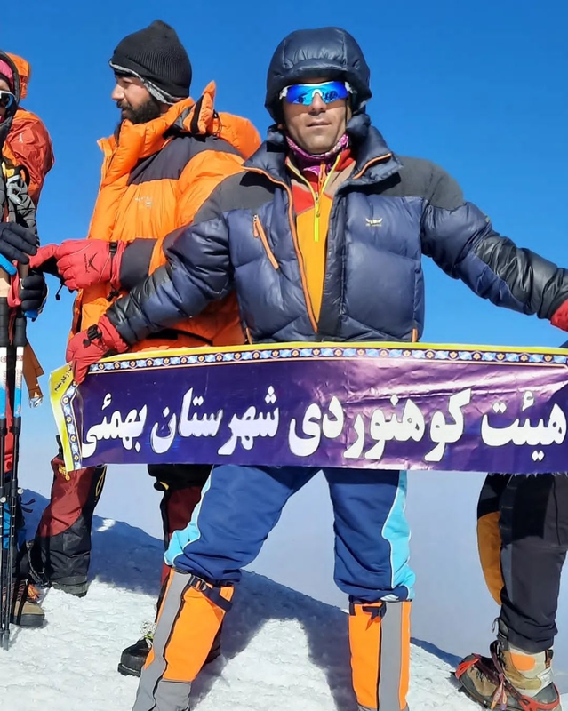 رئیس هیئت کوهنوردی شهرستان بهمئی(الماسی)خبرداد