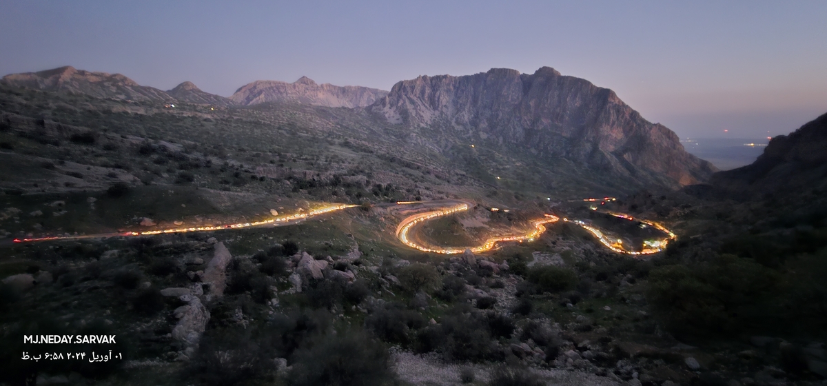 باروزطبیعت درشهرستان بهمئی(تنگ ماغر)