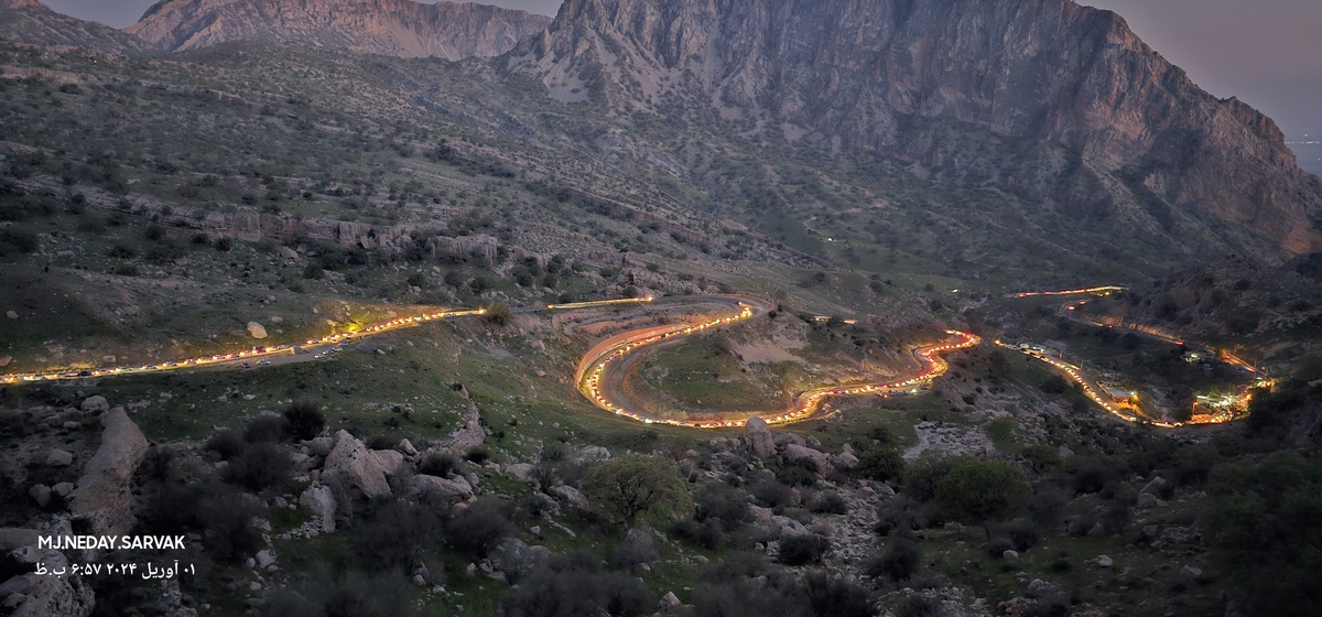 باروزطبیعت درشهرستان بهمئی(تنگ ماغر)
