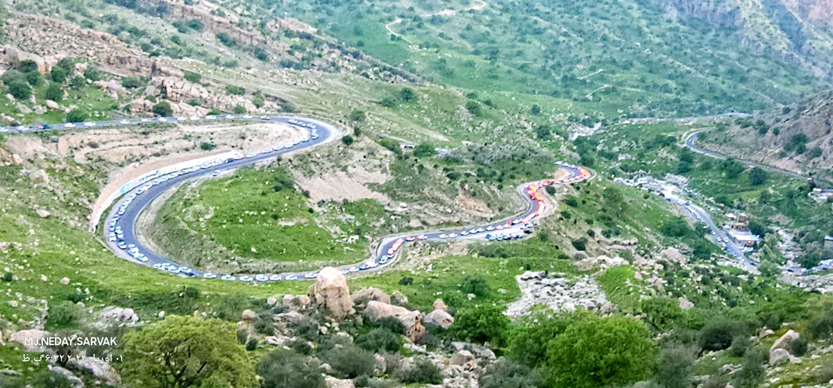 باروزطبیعت درشهرستان بهمئی(تنگ ماغر)
