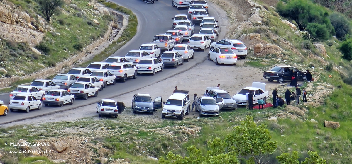 باروزطبیعت درشهرستان بهمئی(تنگ ماغر)