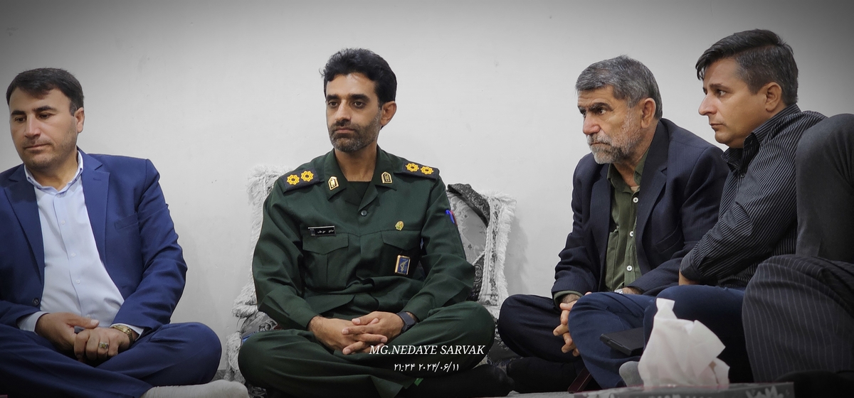 دیدارجامه ورزش امام جمعه مدیران ادارات و شورای شهر باخانواده شهیدان خوب
