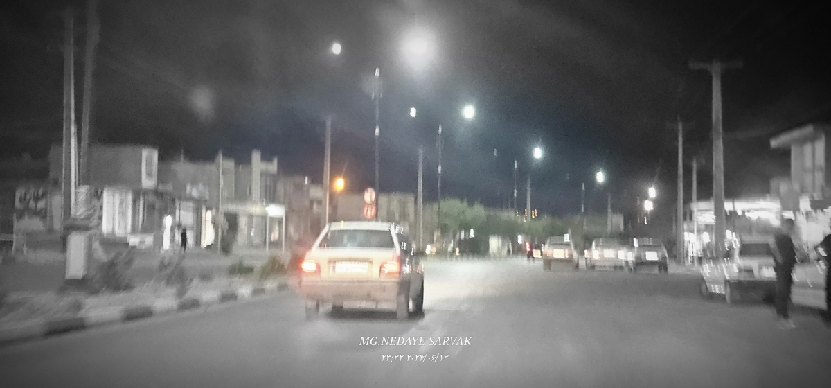 شهریاروشن شدن چراغهای خیابانهارنگ وروی تازه ای گرفت
