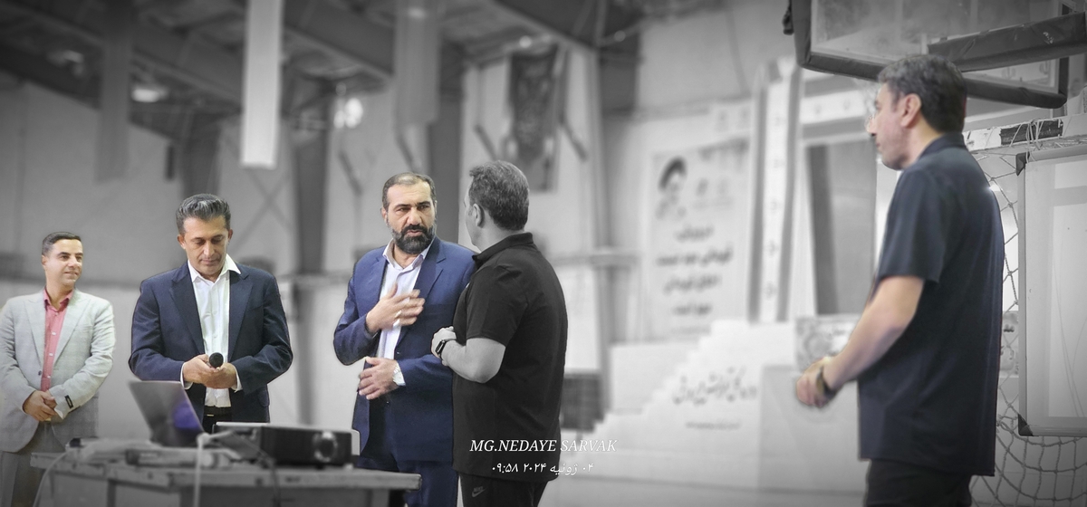 حضورمدیرکل ورزش استان درکلاس زرد