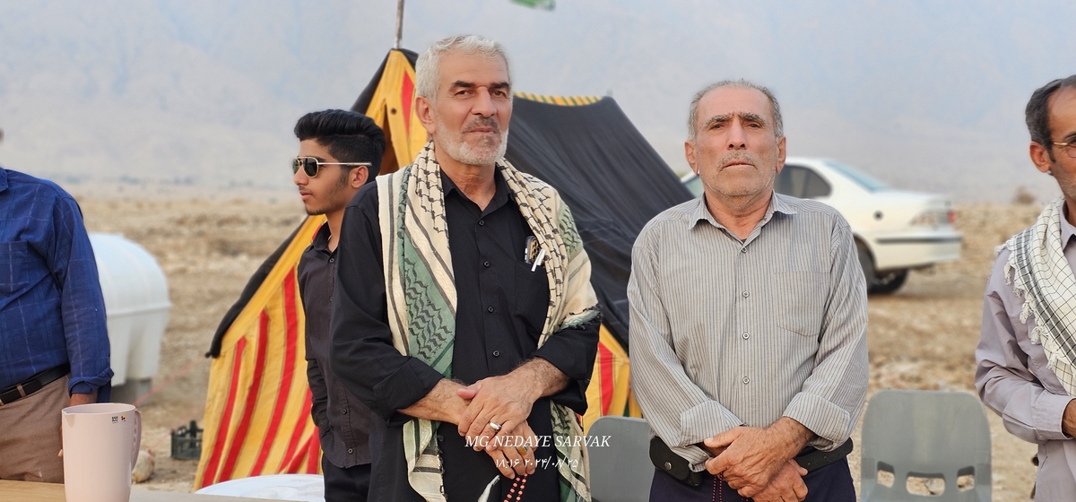 جاماندکان اربعین درشهرستان بهمئی شلمچه ای دیگردرمسیرشهدای گمنام تاشهیدان(خوب)ازخودبه یادگارگذاشتند
