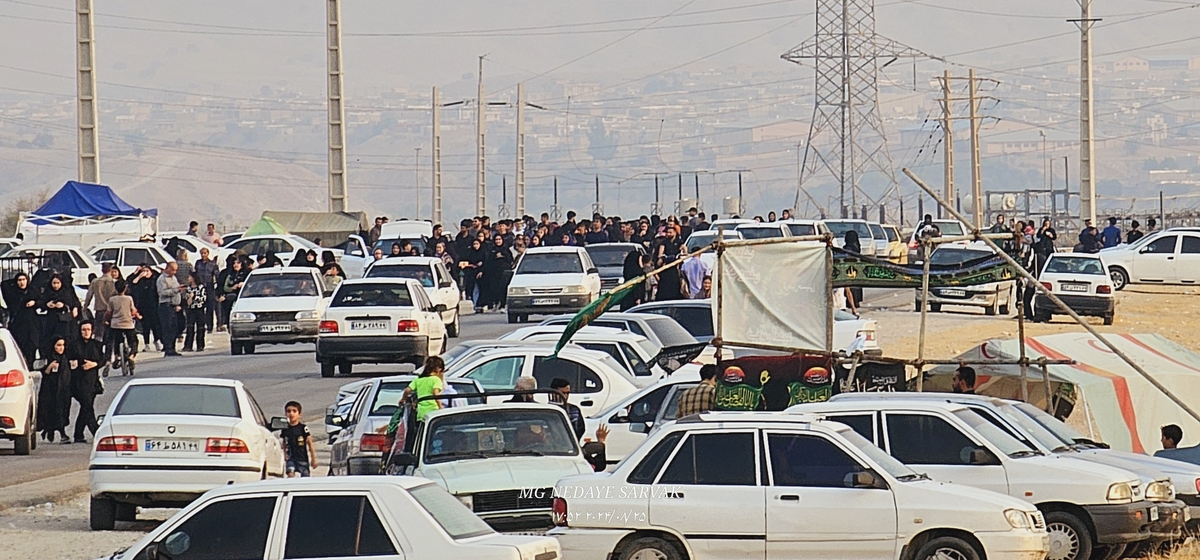 جاماندکان اربعین درشهرستان بهمئی شلمچه ای دیگردرمسیرشهدای گمنام تاشهیدان(خوب)ازخودبه یادگارگذاشتند