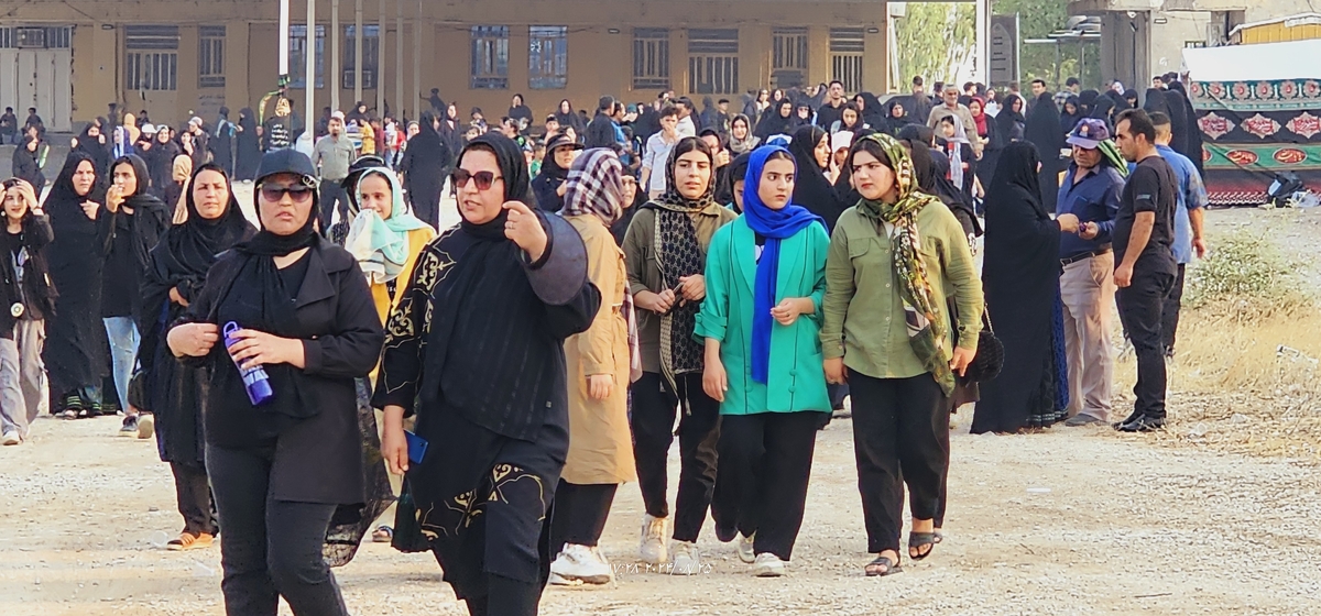 جاماندکان اربعین درشهرستان بهمئی شلمچه ای دیگردرمسیرشهدای گمنام تاشهیدان(خوب)ازخودبه یادگارگذاشتند
