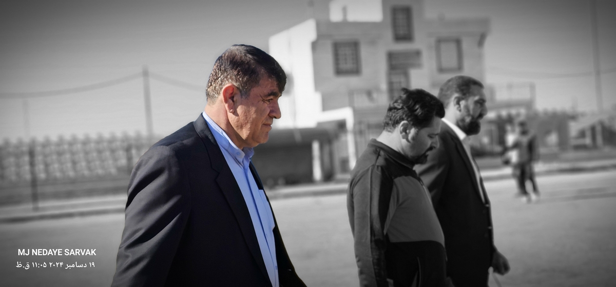 دهقان مدیرکل ورزش استان وخوبی مفاون توسعه وهیئت همراه امروزپنج شنیه ازپروژه های ورزشی شهرستان دیدن کردن