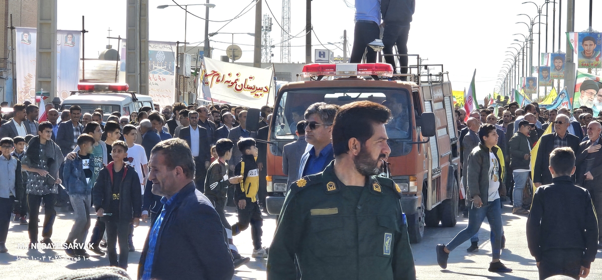 سالگردپیروزی انقلاب اسلامی دربهمئی+عکس