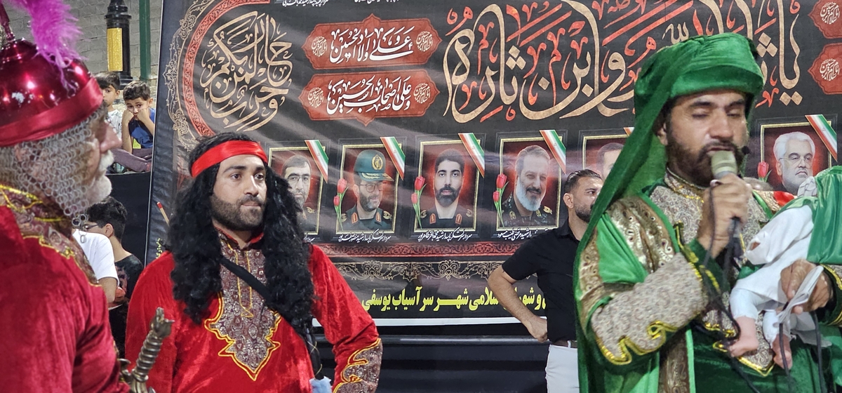 شهردارجوان درشب تاسوعاوعاشورانمره قبولی گرفت