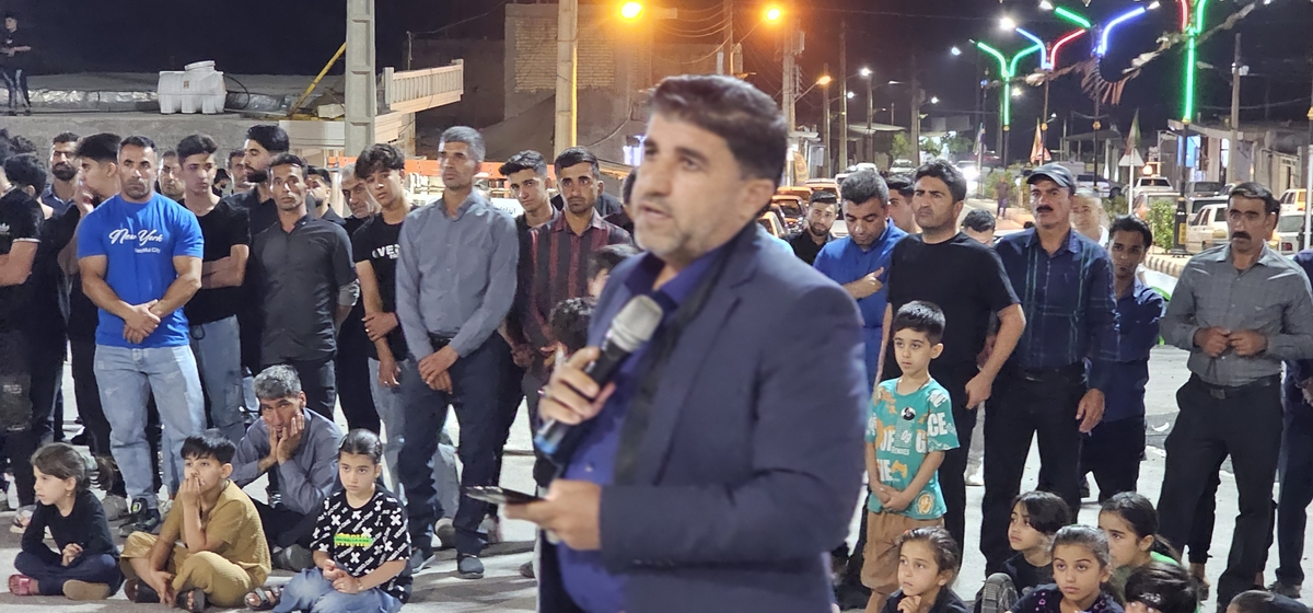 شهردارجوان درشب تاسوعاوعاشورانمره قبولی گرفت
