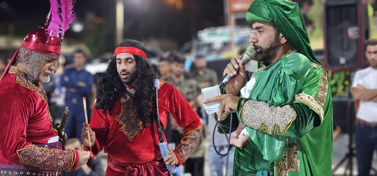 شهردارجوان درشب تاسوعاوعاشورانمره قبولی گرفت