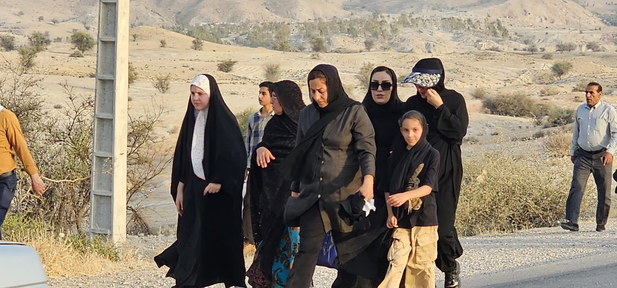 حال وهوای اربعین درشهرستان بهمئی
