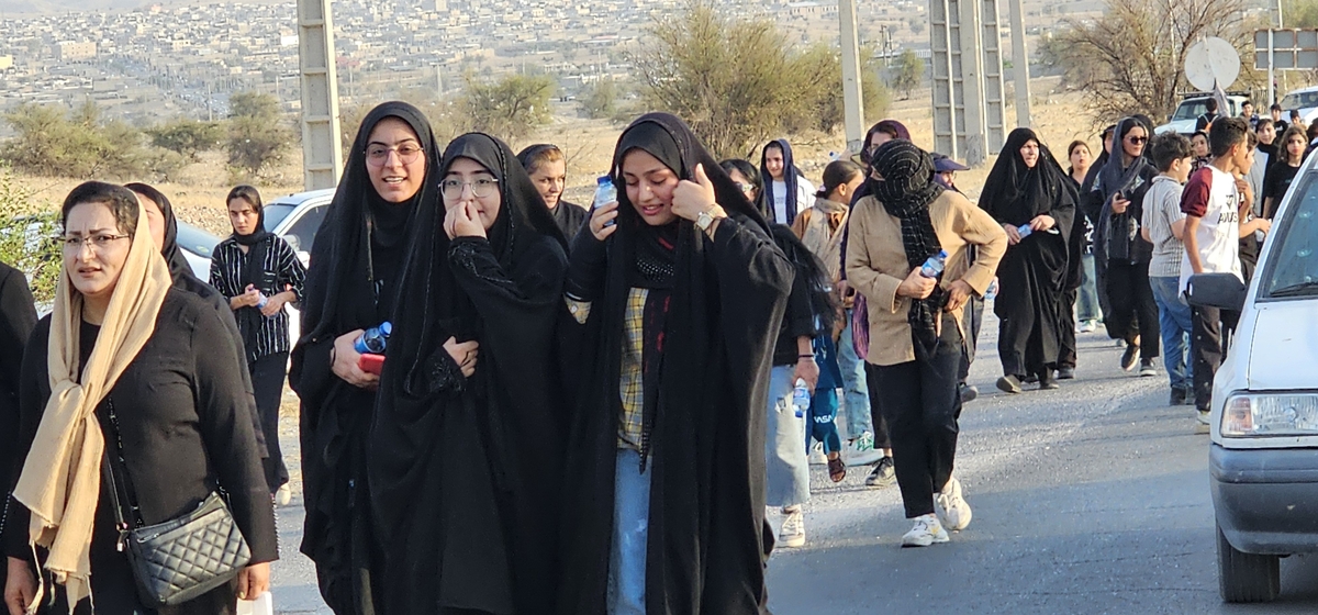 حال وهوای اربعین درشهرستان بهمئی
