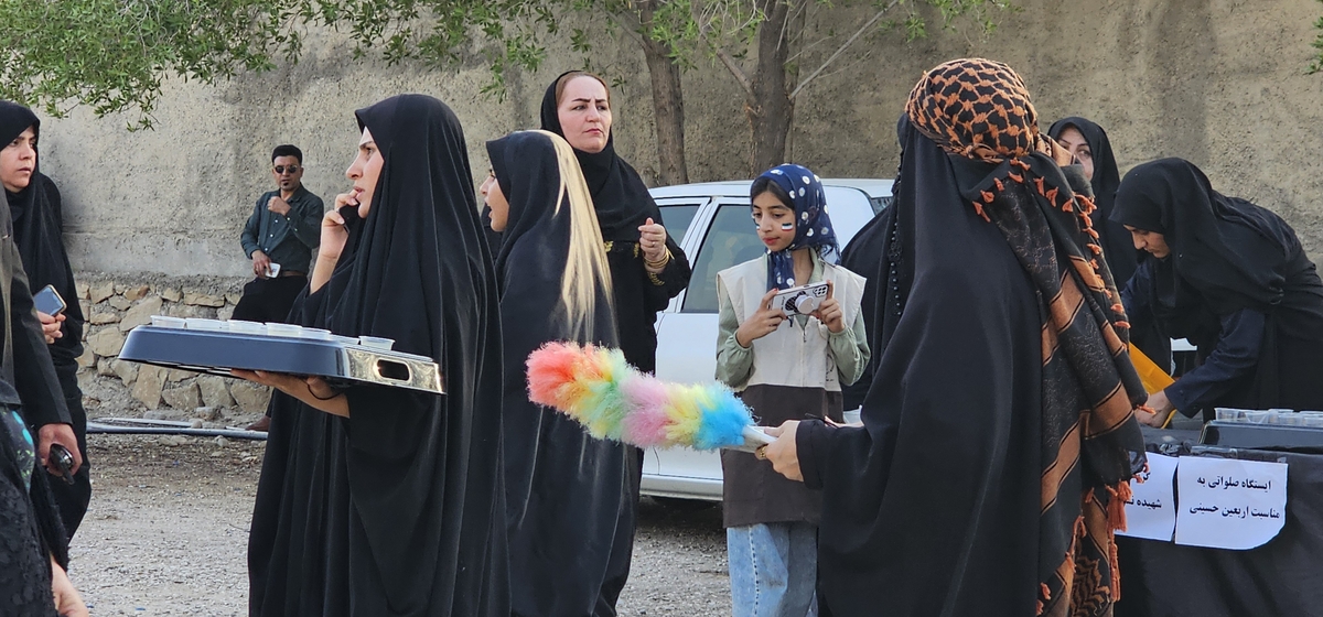 حال وهوای اربعین درشهرستان بهمئی