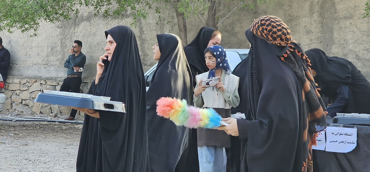 حال وهوای اربعین درشهرستان بهمئی