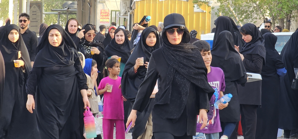 حال وهوای اربعین درشهرستان بهمئی