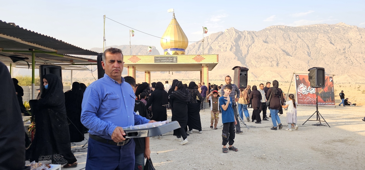 حال وهوای اربعین درشهرستان بهمئی