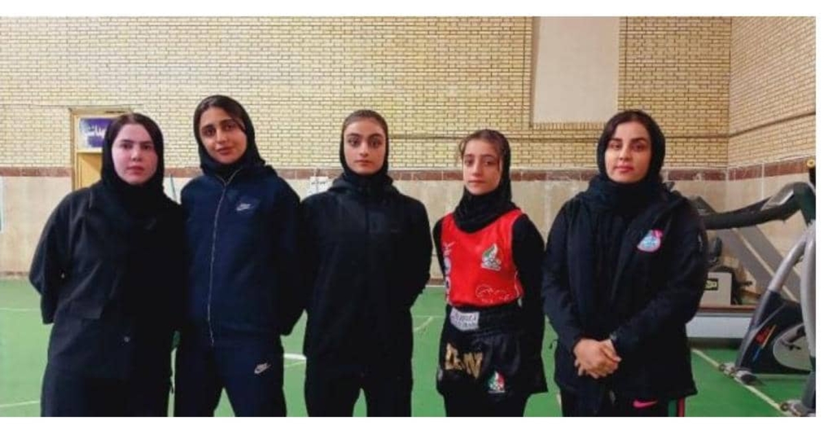رئیس اداره ورزش وجوانان(خانم بیوکانی) ازقهرمانی تیم موی تای بانوان خبرداد