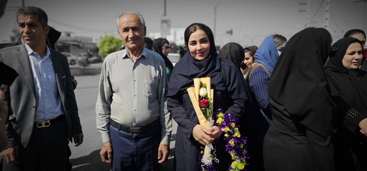 اسقبال بینظرازبانوان مدال اورشهرستان