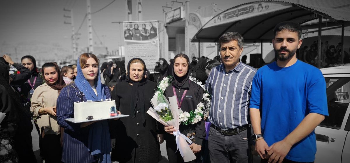 اسقبال بینظرازبانوان مدال اورشهرستان