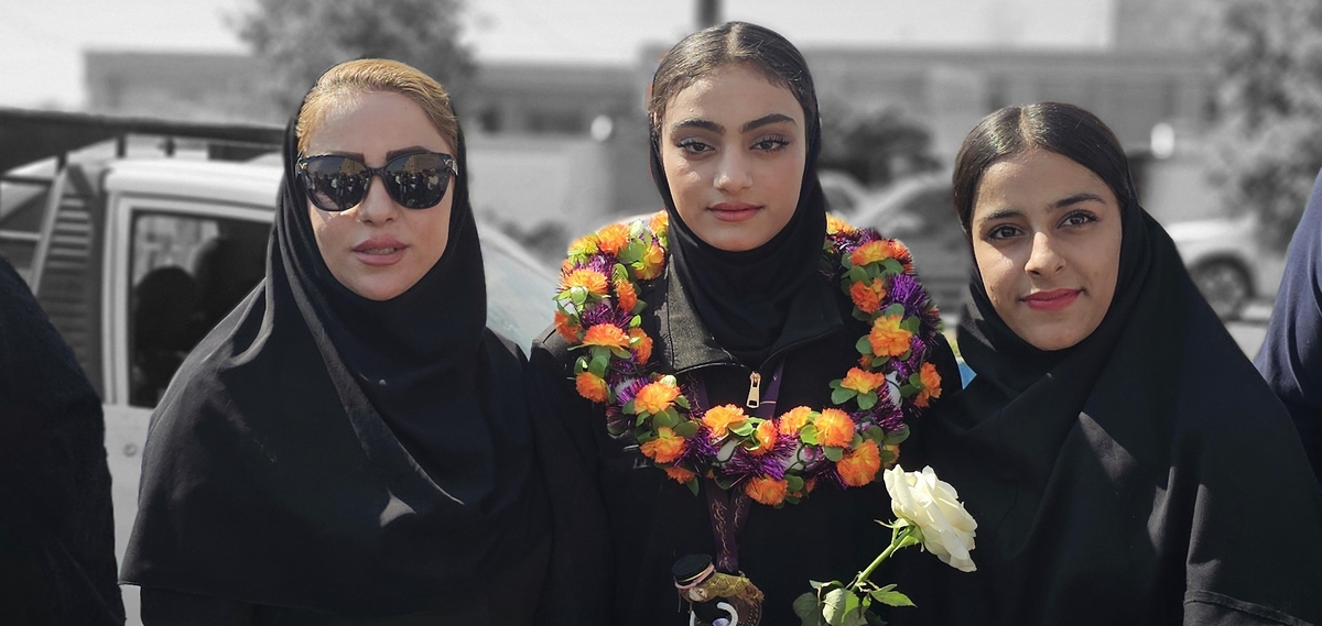 اسقبال بینظرازبانوان مدال اورشهرستان