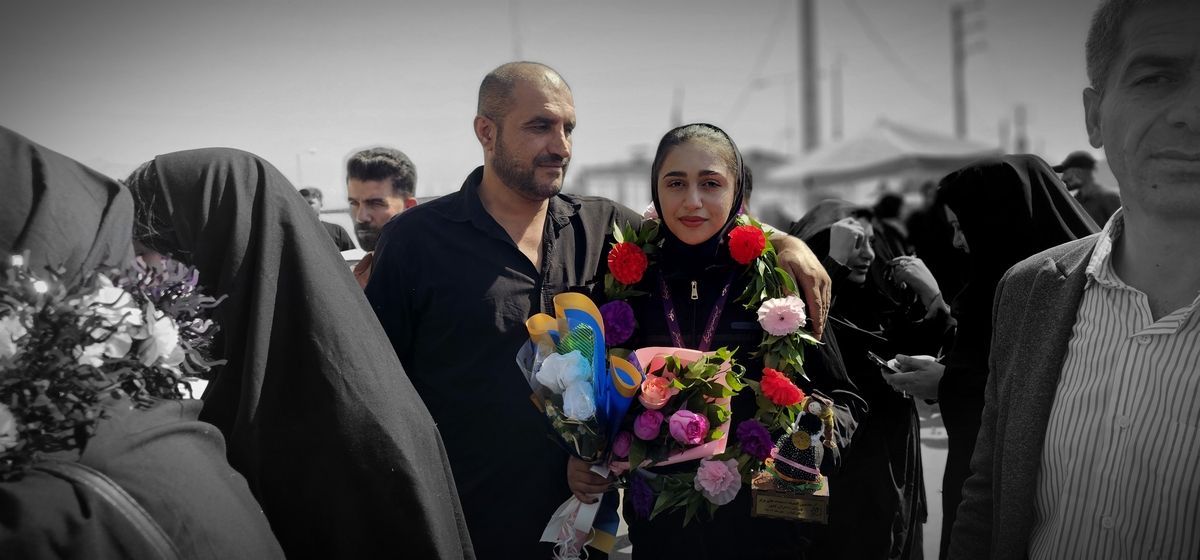 اسقبال بینظرازبانوان مدال اورشهرستان