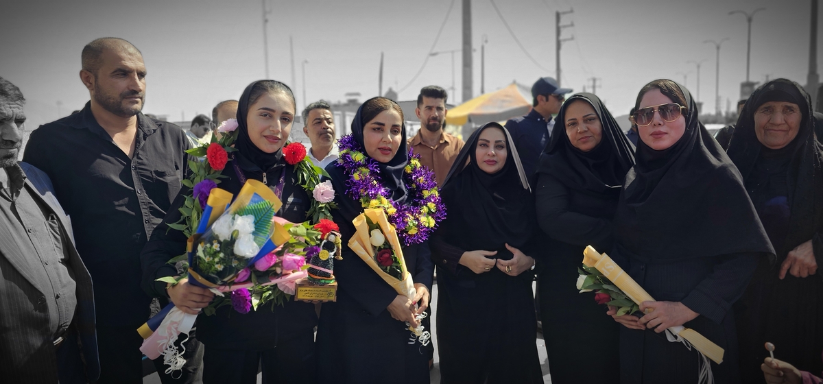 اسقبال بینظرازبانوان مدال اورشهرستان