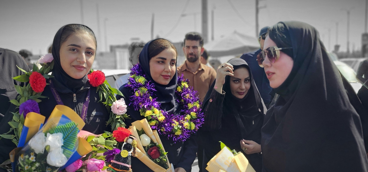 اسقبال بینظرازبانوان مدال اورشهرستان