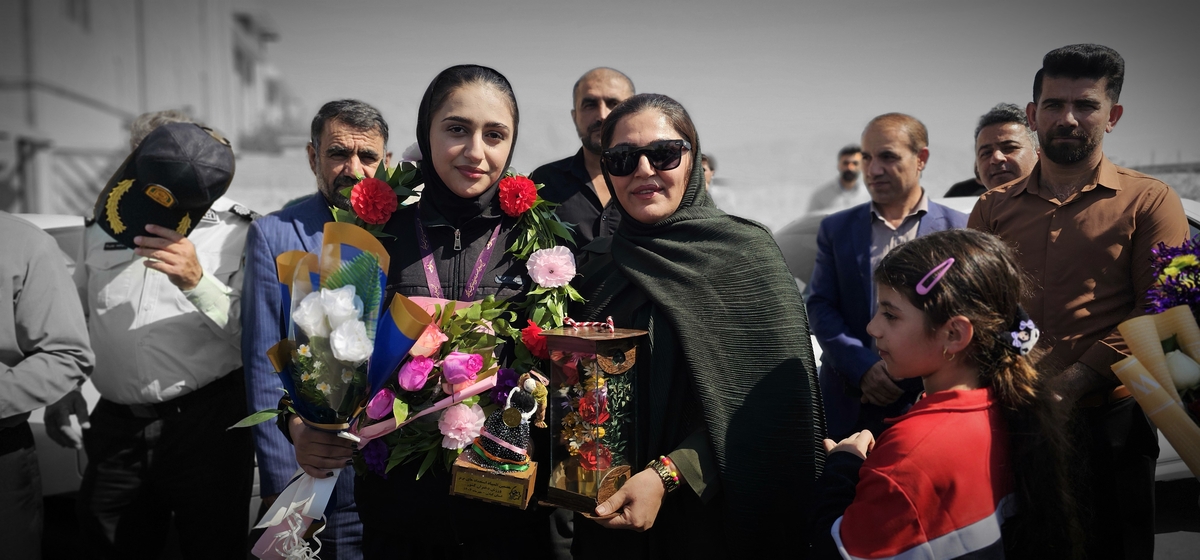 اسقبال بینظرازبانوان مدال اورشهرستان