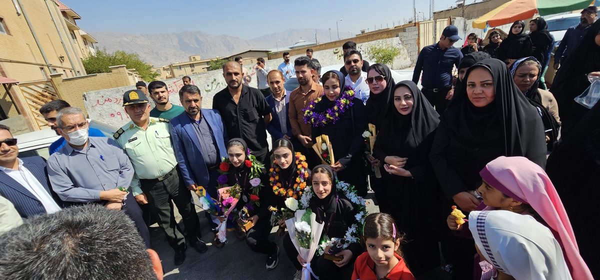 اسقبال بینظرازبانوان مدال اورشهرستان
