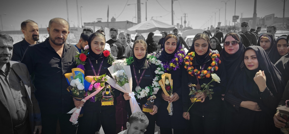 اسقبال بینظرازبانوان مدال اورشهرستان