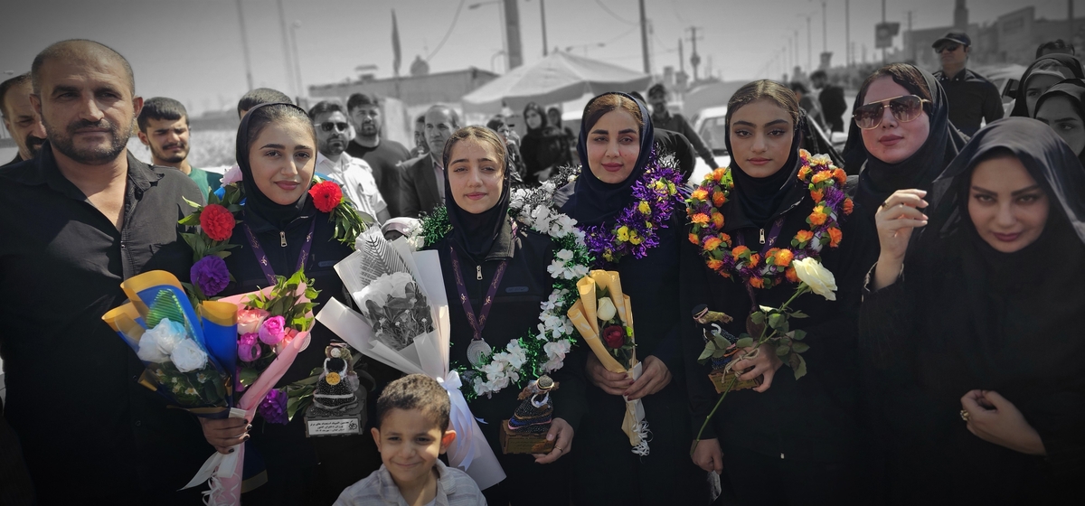 اسقبال بینظرازبانوان مدال اورشهرستان