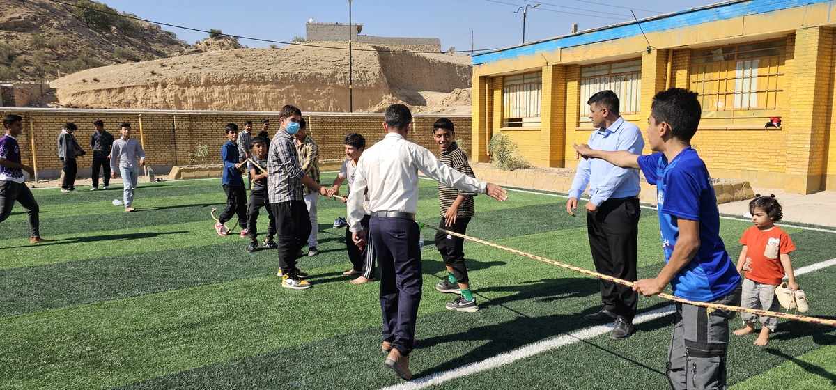 برگزاری مسابقات ورزش روستایی بمناسبت هفته تربیت بدنی