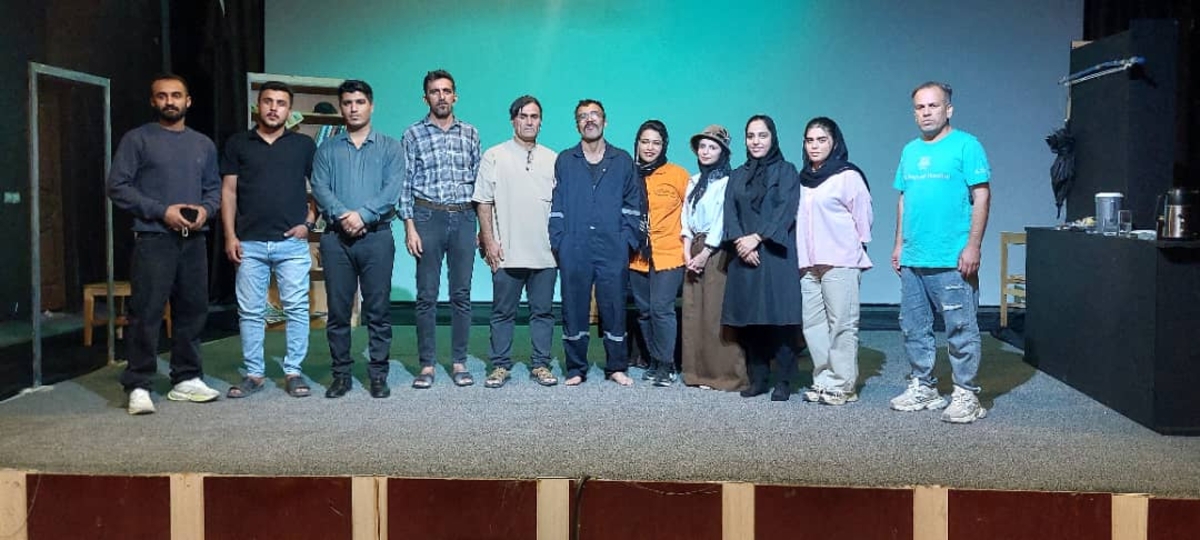 آخرین اجرای عموم نمایش چشمهادرشهرستان بهمئی