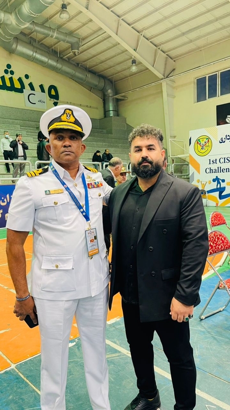 حضورپسرارزنده بهمئی درمسابقات ارتشهای جهان