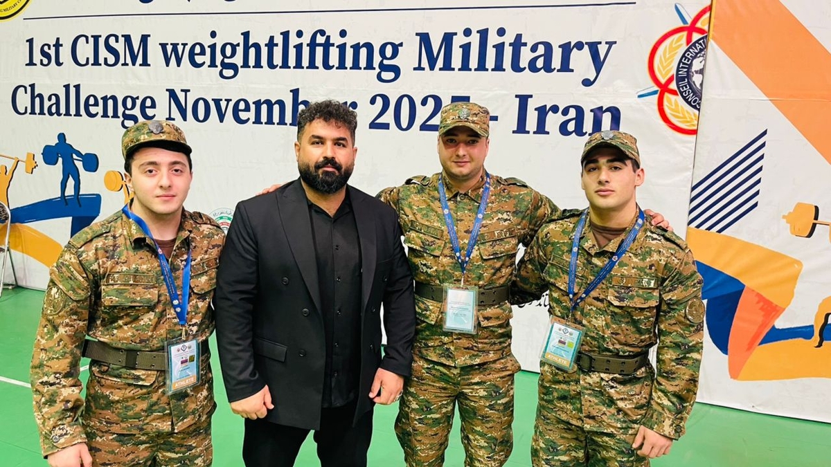 حضورپسرارزنده بهمئی درمسابقات ارتشهای جهان