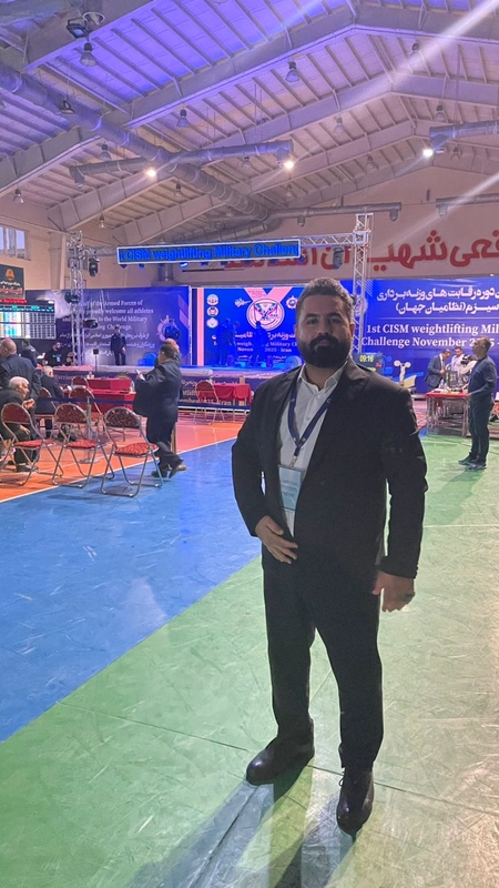 حضورپسرارزنده بهمئی درمسابقات ارتشهای جهان