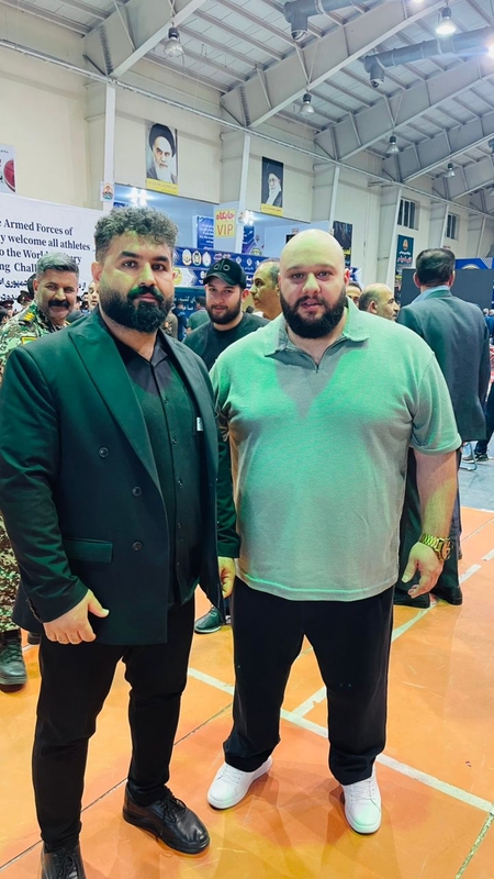 حضورپسرارزنده بهمئی درمسابقات ارتشهای جهان