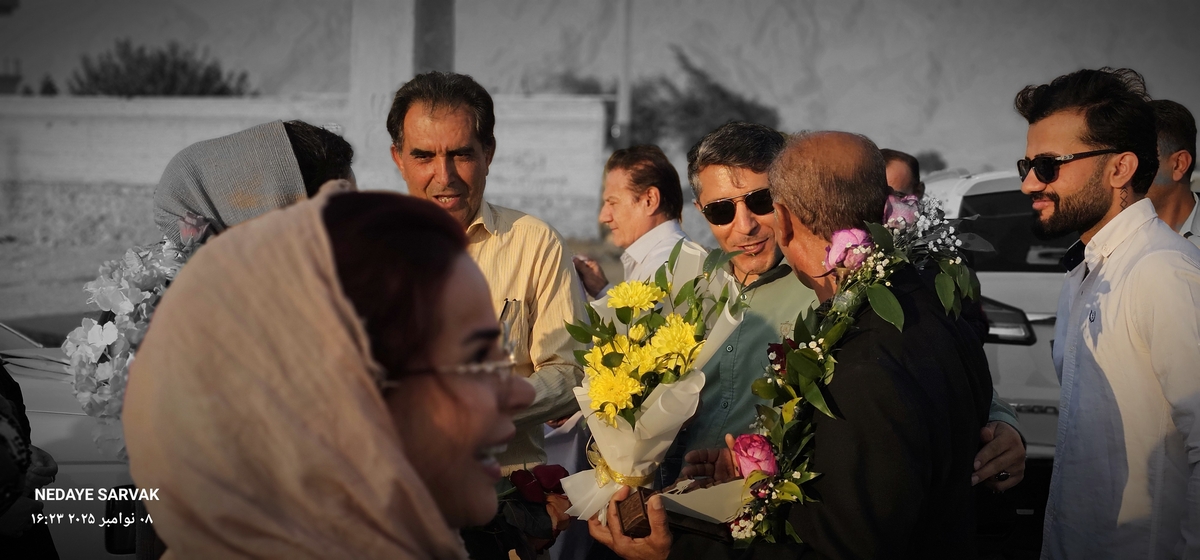 مدال طرح سیمرغ برگردن مصطفایی ازشهرستان بهمئی