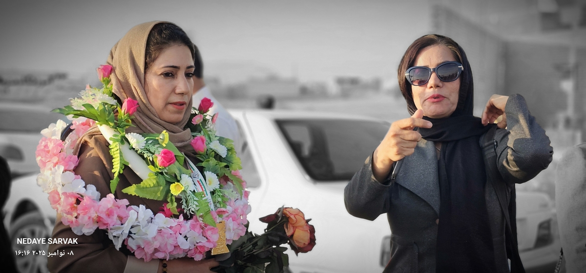 مدال طرح سیمرغ برگردن مصطفایی ازشهرستان بهمئی