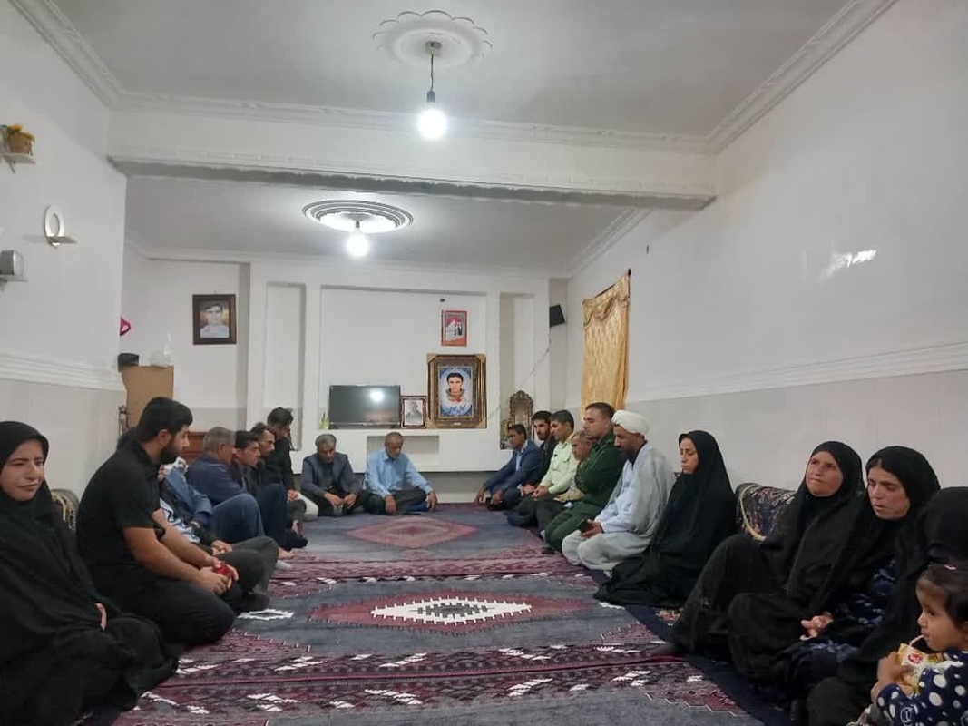 دیدارباخانواده های شهدابمناسبت هفته بسیج