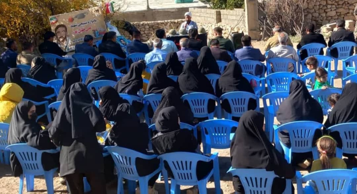 دیدارباخانواده های شهدابمناسبت هفته بسیج